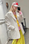 Walter Van BeirendonCK Alien Grid AW22-23 8037 Pink